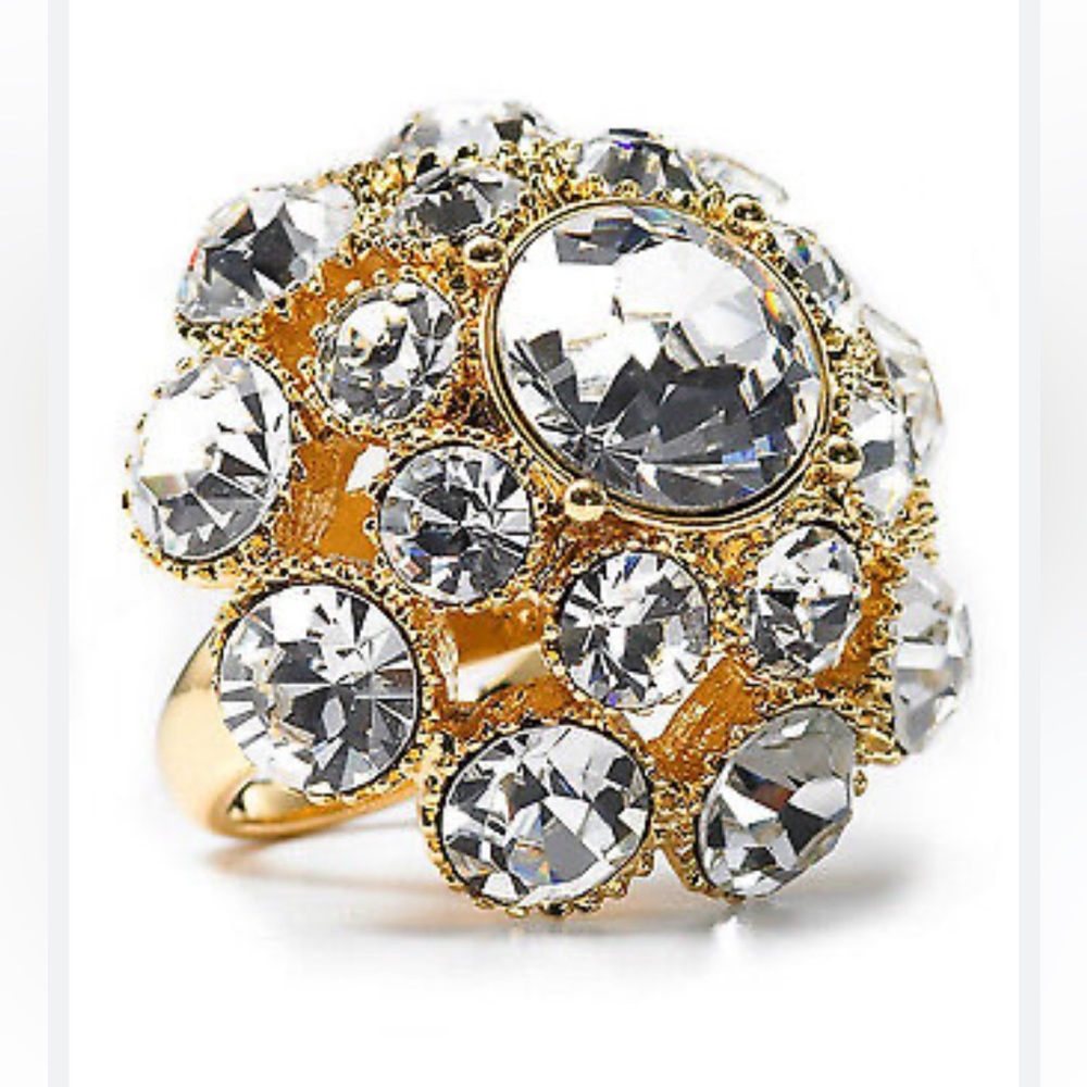 Kate Spade “Putting On the Ritz” Cocktail Ring Size 7